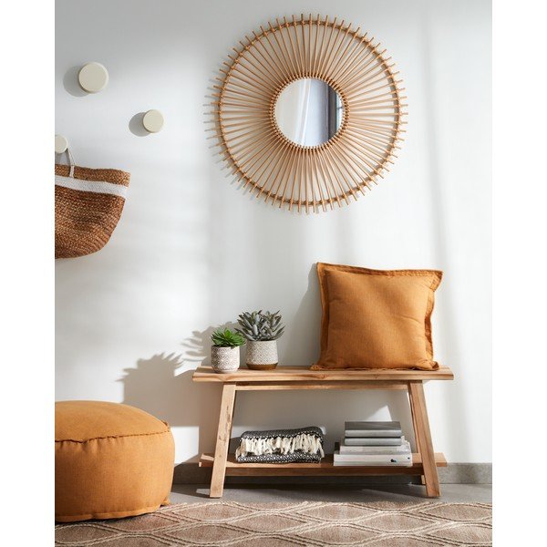 Vrtna klupa od tikovine Kave Home Safara-image-1