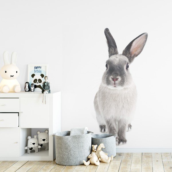 Zidna naljepnica Dekornik Rabbit Harry, 53 x 115 cm-image-1