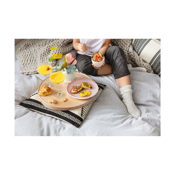 Bijelo-ružičasta porculanska ploča Villeroy & boch cvijet, ⌀ 24 cm-image-3