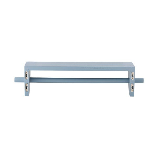 Plava dječja polica od masivne paulovnije 60 cm Mingus – Bloomingville Mini-image-4