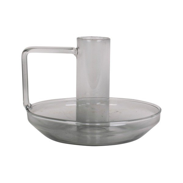 Sivi stakleni svijećnjak PT LIVING Mod-image-4