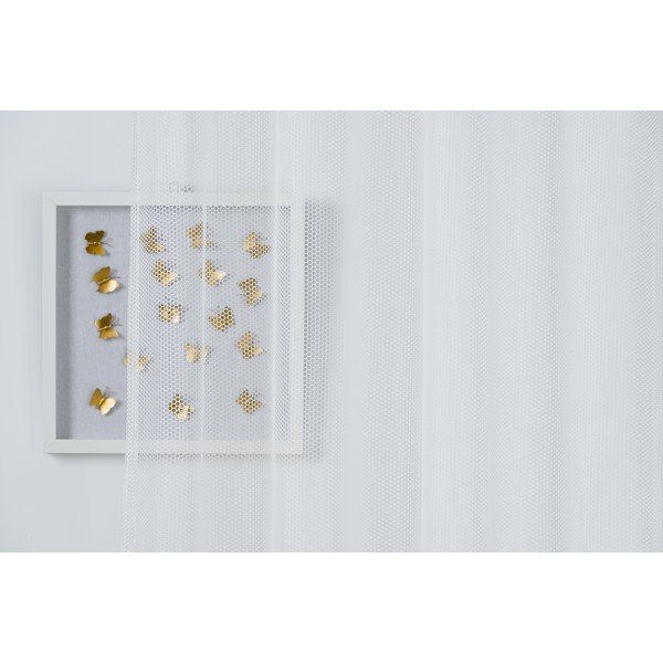 Bijela prozirna zavjesa 140x245 cm Miko – Mendola Fabrics-image-3