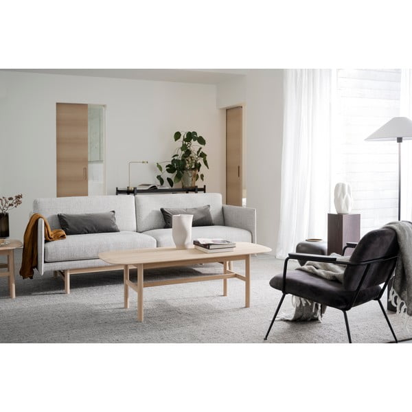 Svijetlo sivi vuneni tepih 340x240 cm Auckland - Rowico-image-4