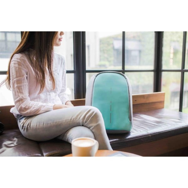 Svijetlozeleni sigurnosni ruksak XD Design Bobby Compact-image-1