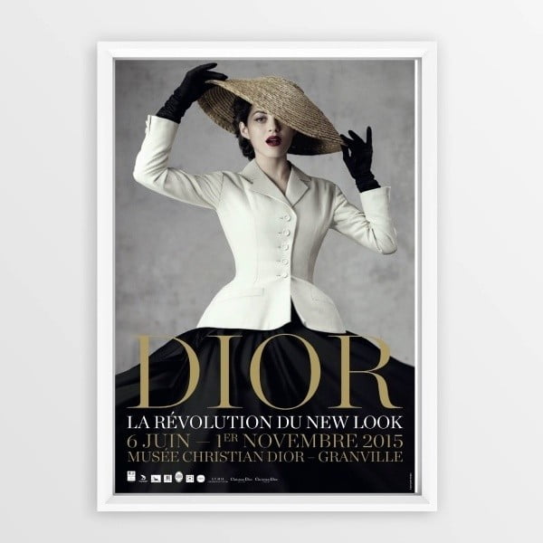 Slika u okviru Piacenza Art Dior With Hat, 23 x 33 cm
