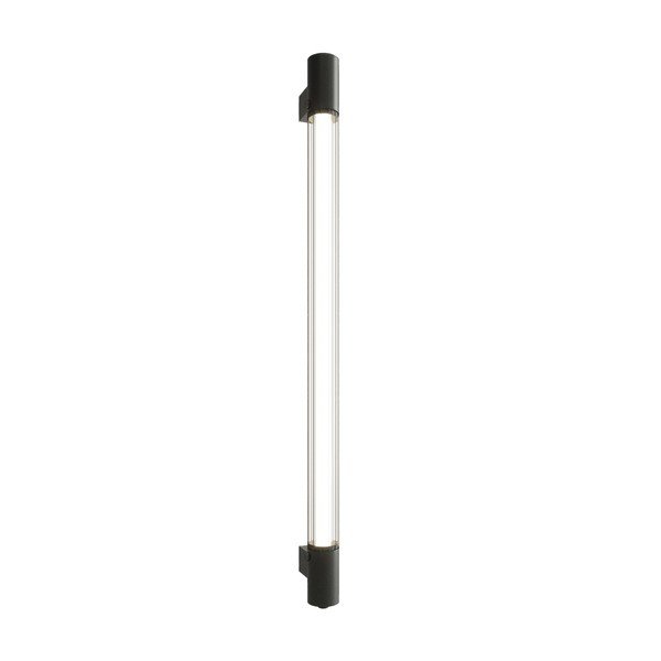 Crna metalna zidna lampa VALO – Thoro
