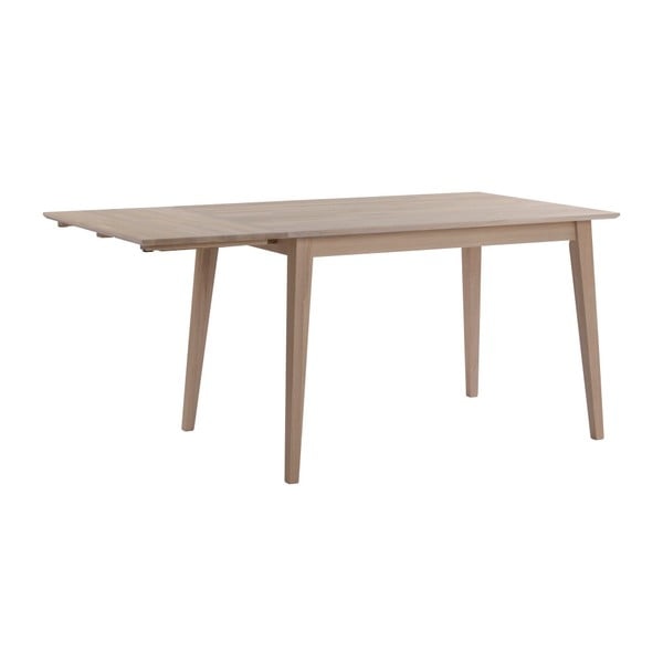 Mat lakirani rasklopivi blagovaonski stol od hrastovine Rowico Mimi, 120 x 80 cm-image-4