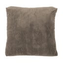 Smeđi ukrasni jastuk Tiseco Home Studio Ribbed, 40 x 40 cm