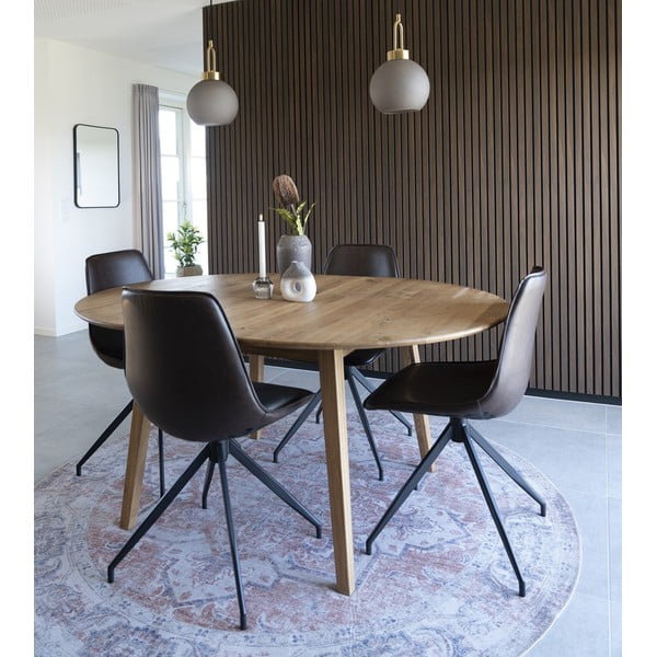 Smeđe blagovaonske stolice u setu 2 kom Monaco – House Nordic-image-1