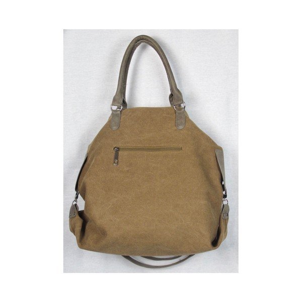 Smeđa platnena torba Sorela Bushira-image-1