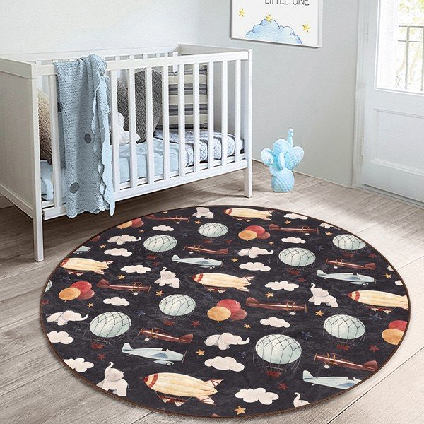 Dječji tepih ø 100 cm Comfort – Mila Home-image-4