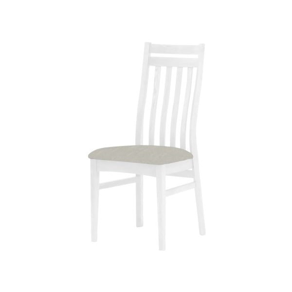 Bijelo-siva stolica za blagovanje Canett Geranium