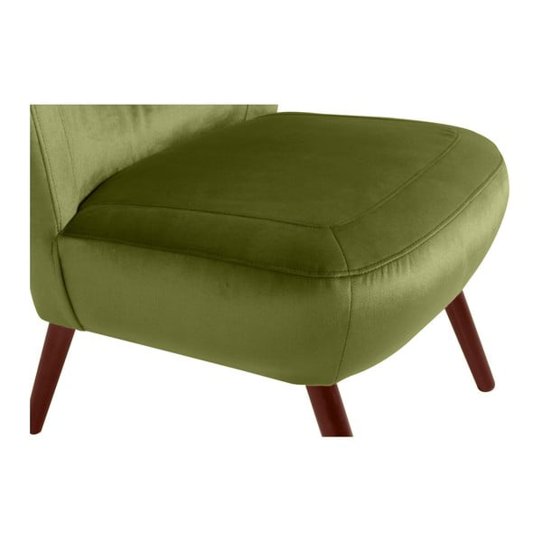 Zelena fotelja Max Winzer Sari Velvet-image-3