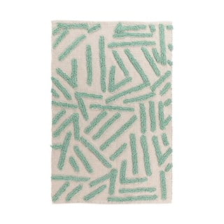 Mentol zeleni/krem periv tepih 60x90 cm Athena – douceur d'intérieur