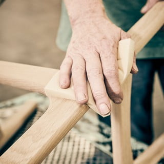 Blagovaonska stolica Mosbol od bukovog drveta - Hammel Furniture