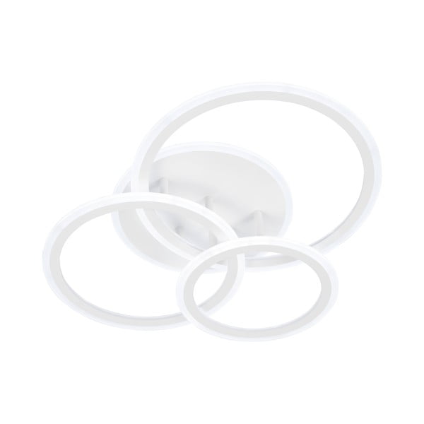 Bijela LED stropna svjetiljka s daljinskim upravljačem/s mogućnosti zatamnjivanja 50,5x60 cm Gelder – Fischer & Honsel