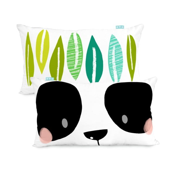 Dvostrana pamučna jastučnica Moshi Moshi Panda Gardens, 50 x 30 cm-image-3