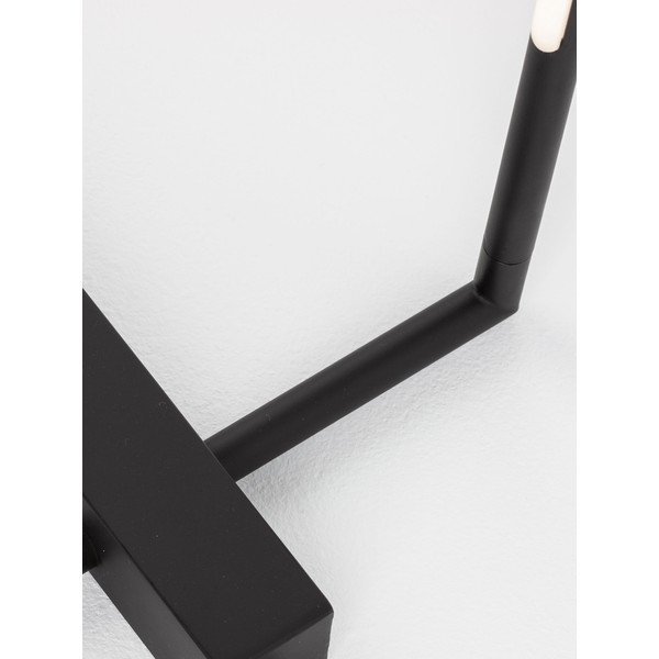 Crna metalna LED stojeća svjetiljka sa sjenilom od akrilnog stakla (visina 140 cm) Raccio – Nova Luce-image-2