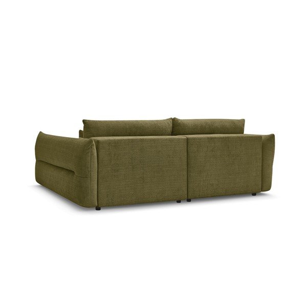 Zelena sofa od šenila 276 cm Neil – Bobochic Paris-image-4