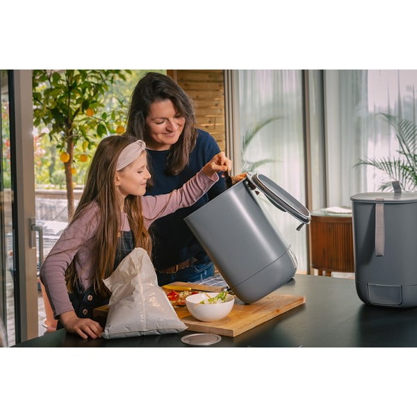 Sivi komposter Plastia Bokashi-image-3