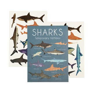 Samoljepljiva tetovaža 2 kom Sharks - Rex London