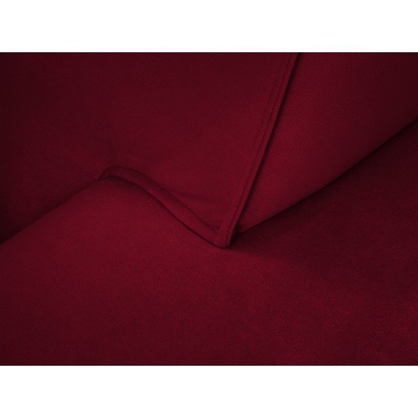 Crvena baršunasta sofa Cosmopolitan Design Siena-image-1