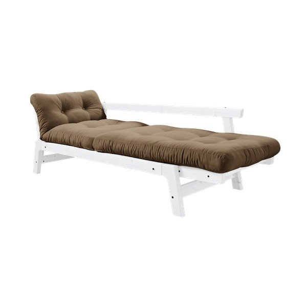 Podesivi kauč Karup Design Step White/Mocca-image-3
