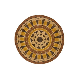 Narančasti okrugli tepih ø 90 cm Tonga - Universal