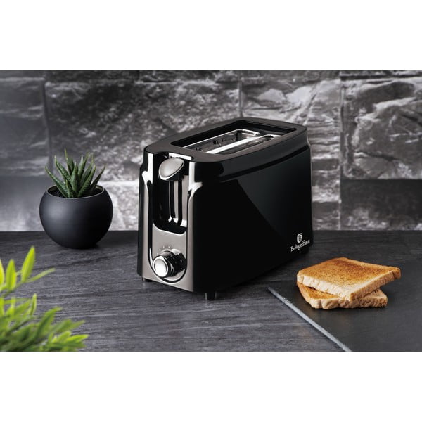 Crni toster Black Silver Collection - BerlingerHaus-image-1