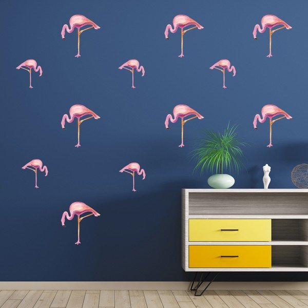 Naljepnice Fanastick Flamants Rose-image-1
