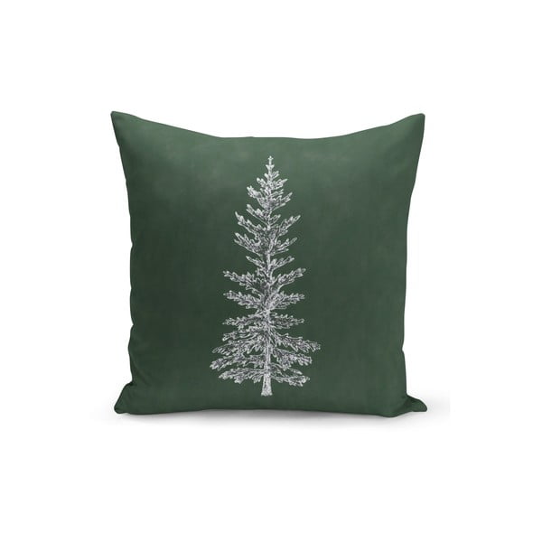 Zelena božićna ukrasna jastučnica Kate Louise Christmas Noel, 43 x 43 cm