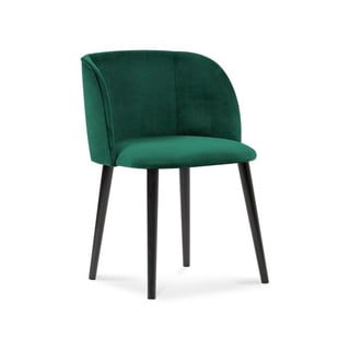 Zelena baršunasta blagovaonska stolica Windsor & Co Sofas Aurora