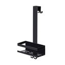 Crna viseća kupaonska polica od nehrđajućeg čelika Bribano – Wenko