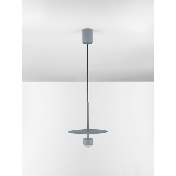 Prljavo plava LED viseća svjetiljka aluminijska ø 30 cm Edem – Nova Luce-image-1