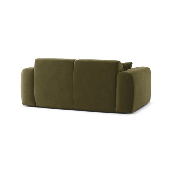 Kaki zelena baršunasti sofa 170 cm Molino – Micadoni -image-3