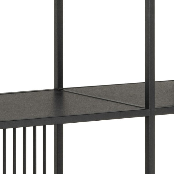 Crna biblioteka 120x185x35 cm Strington – Actona-image-4