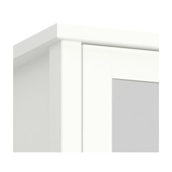 Sivi ormar s ogledalom 49x195 cm Tromsö - Tvilum-image-1