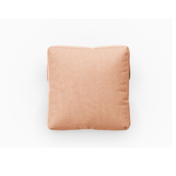 Ružičasti baršunasti jastuk za modularnu sofu Rome Velvet - Cosmopolitan Design-image-1
