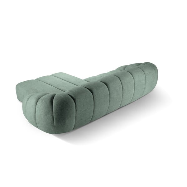 Svijetlo zelena kutna garnitura (s desnim kutom) Diana – Micadoni -image-3