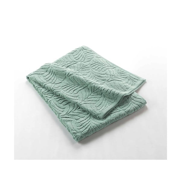 Svijetlo zeleni pamučni ručnik od frotira 70x130 cm Madeira – douceur d'intérieur