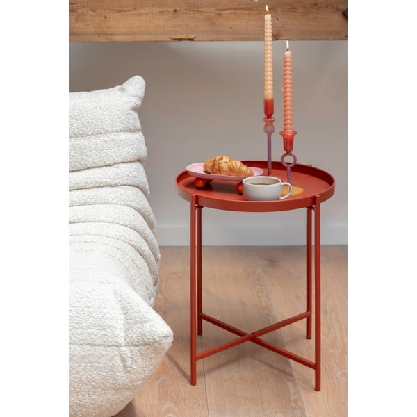 Metalni okrugao pomoćni stol ø 40 cm Meseta  – Leitmotiv-image-1