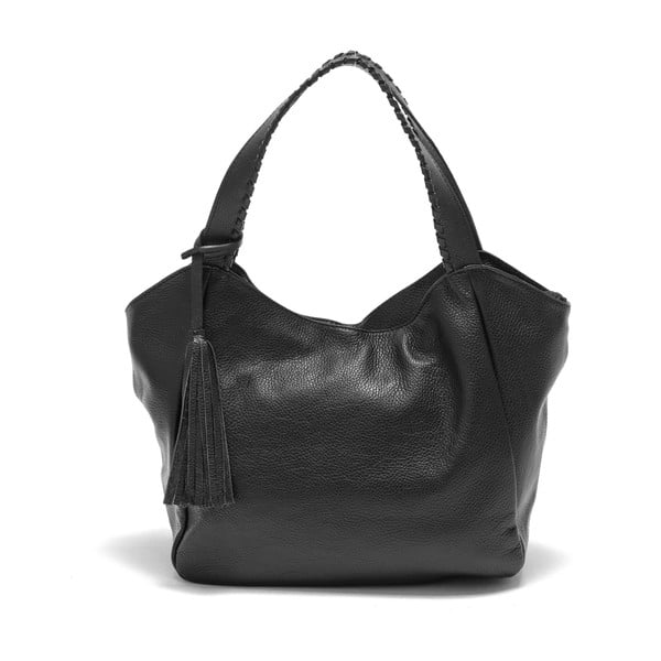 Crna kožna torbica Isabella Rhea Marianna