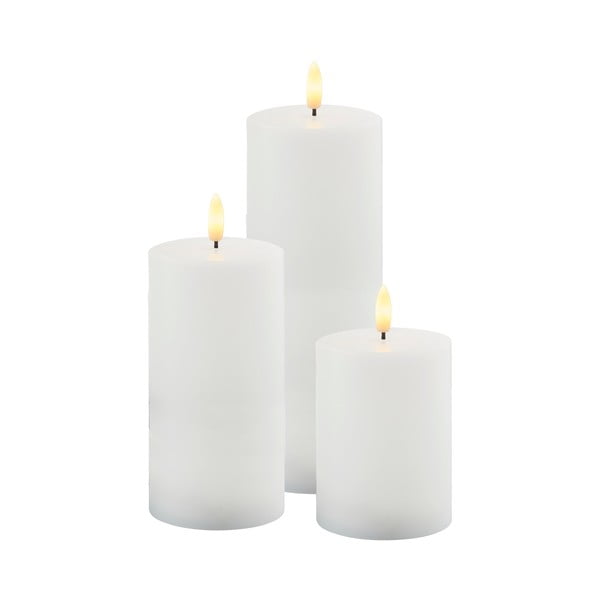 LED svijeće u setu 3 kom za eksterijer (visina 20 cm) Sille – Sirius