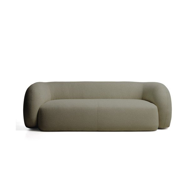 Tamno zelena sofa od bouclé tkanine 246 cm Martina – Kave Home