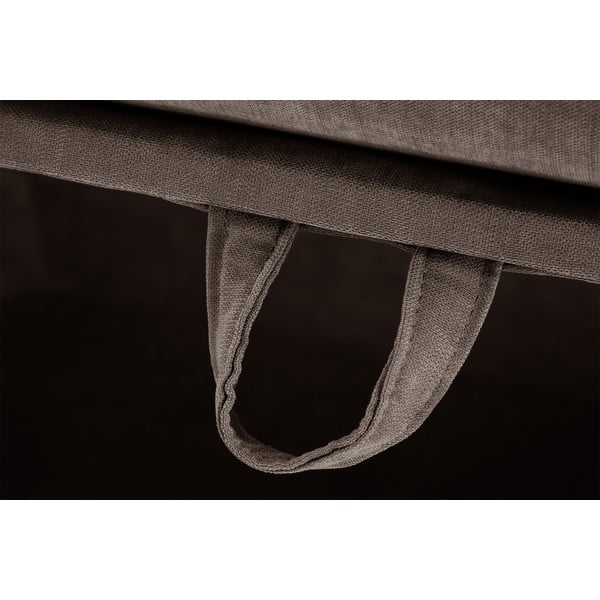 Smeđi tabure s prostorom za odlaganje Jalouse Maison Serena-image-4