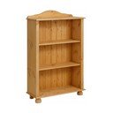 Biblioteka od masivnog bora u prirodnoj boji 77x116 cm Ella – Støraa