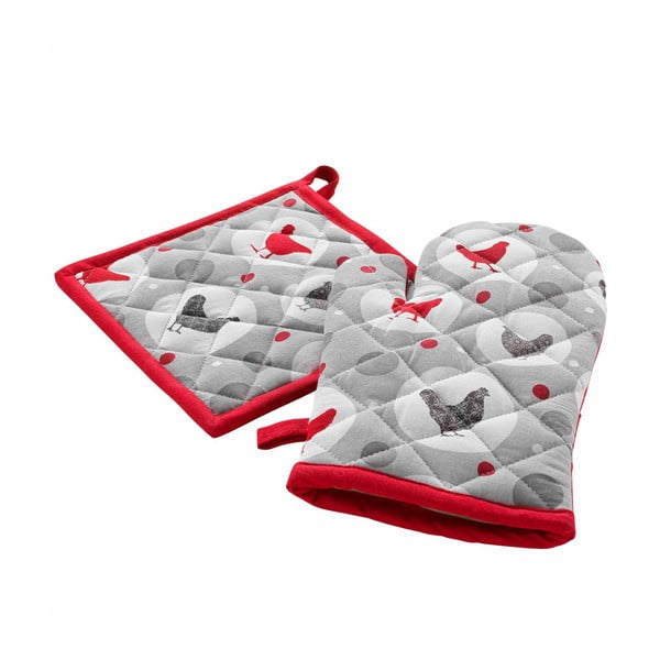 Pamučne kuhinjske rukavice u setu 2 kom Suzette – douceur d'intérieur