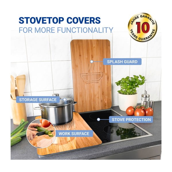 Set od 2 staklena poklopca za štednjak Wenkoo Lunch, 52 x 30 cm-image-3