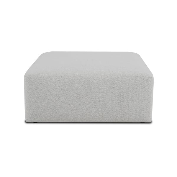 Bijela modularna sjedeća garnitura od bouclé tkanine Roxy – Scandic