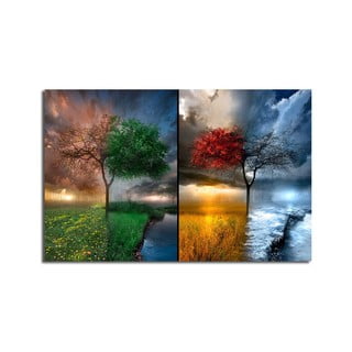 Slika na platnu Seasons, 70 x 45 cm
